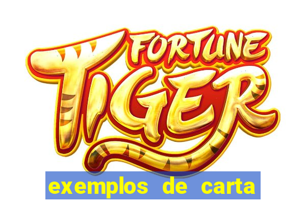exemplos de carta do leitor