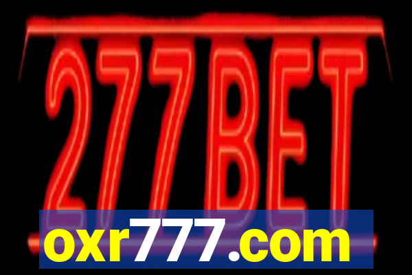 oxr777.com