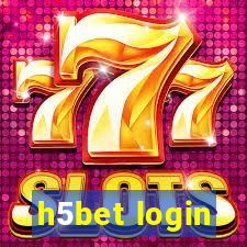 h5bet login