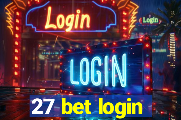 27 bet login