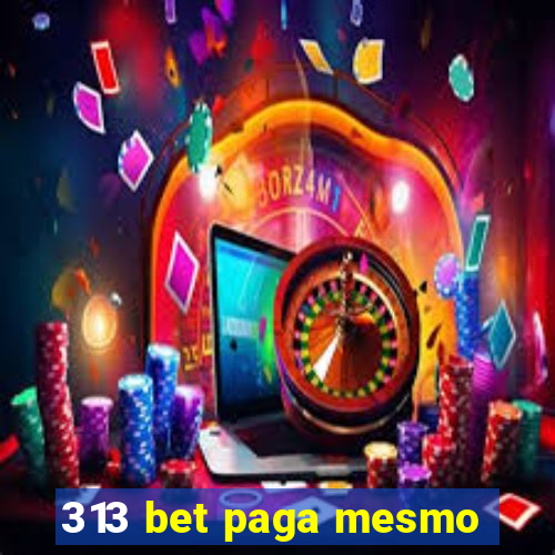 313 bet paga mesmo