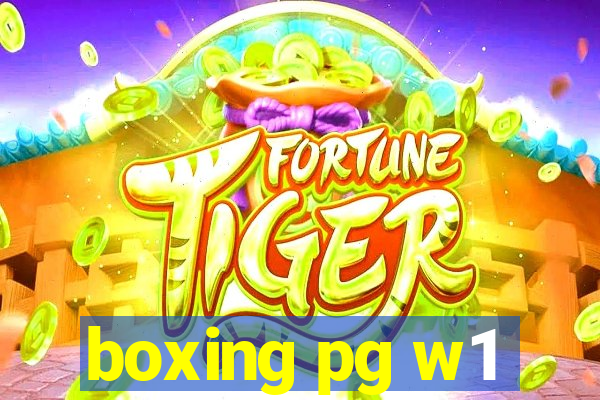 boxing pg w1