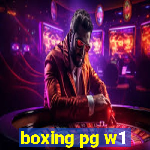boxing pg w1