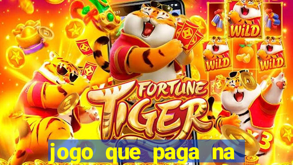 jogo que paga na hora via pix