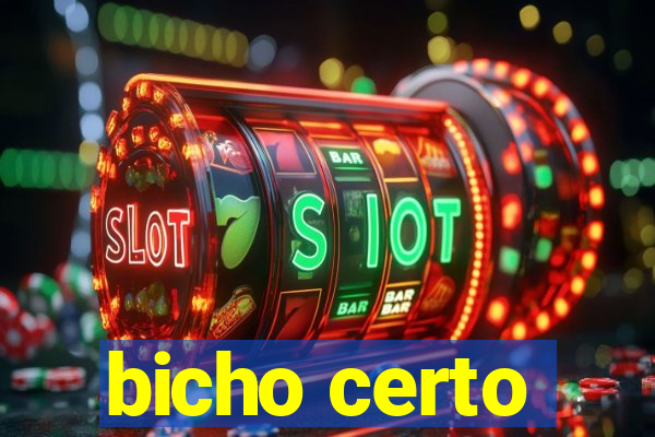 bicho certo