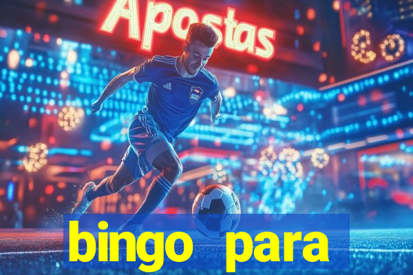 bingo para despedida de solteira para imprimir