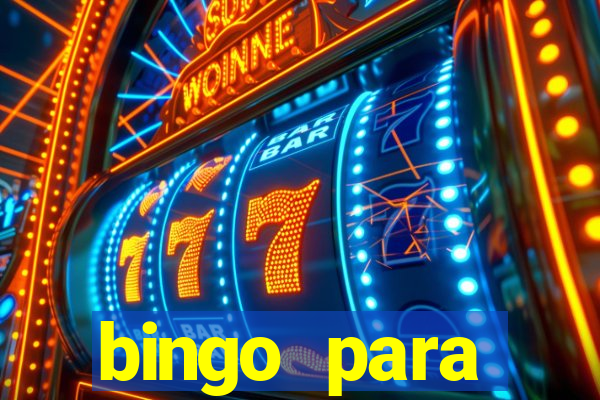 bingo para despedida de solteira para imprimir