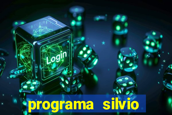 programa silvio santos de hoje foi gravado quando
