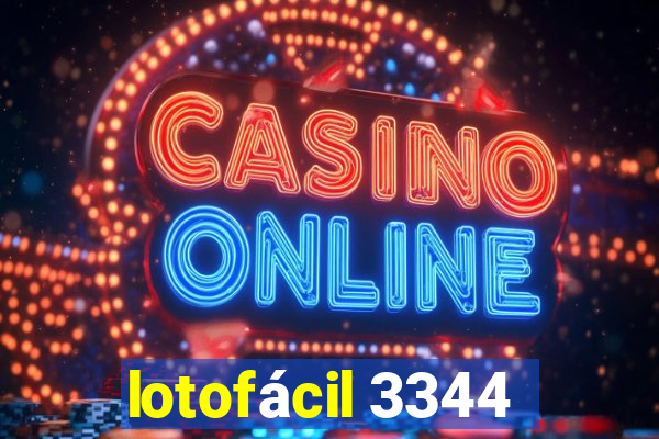lotofácil 3344
