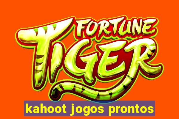 kahoot jogos prontos