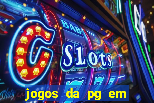 jogos da pg em manuten??o hoje