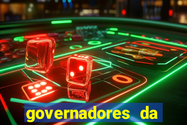 governadores da bahia por ano