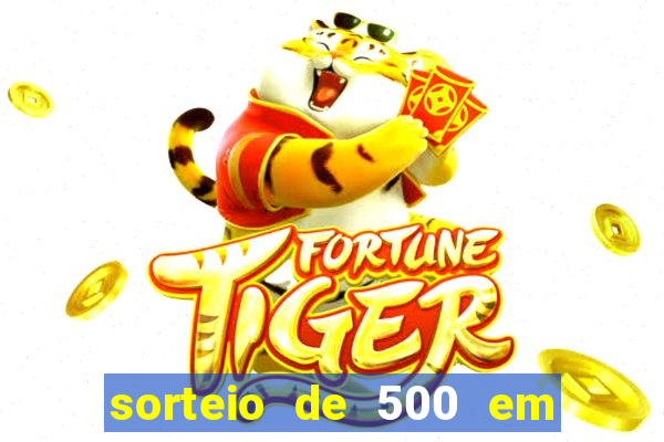 sorteio de 500 em cash toda segunda feira novibet como funciona