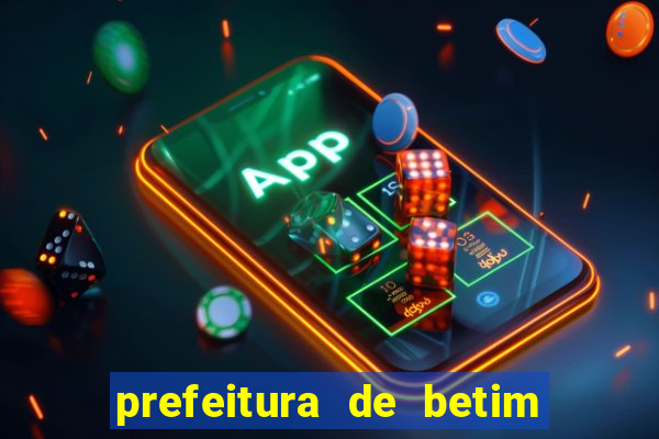 prefeitura de betim - contracheque online
