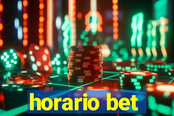 horario bet