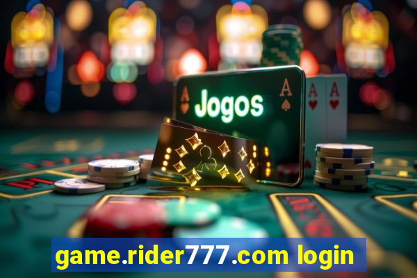 game.rider777.com login