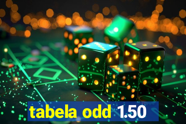 tabela odd 1.50