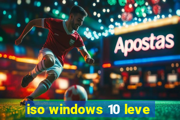 iso windows 10 leve