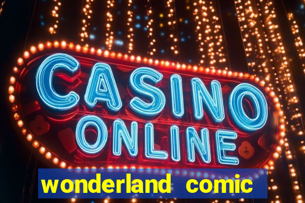 wonderland comic studio alphabet