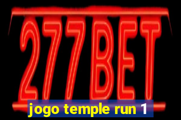 jogo temple run 1