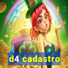 d4 cadastro