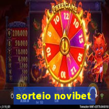 sorteio novibet
