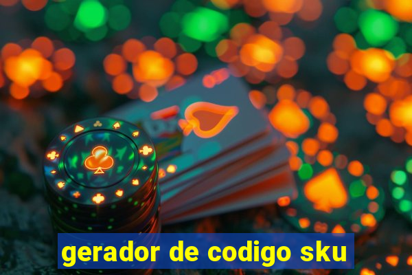 gerador de codigo sku